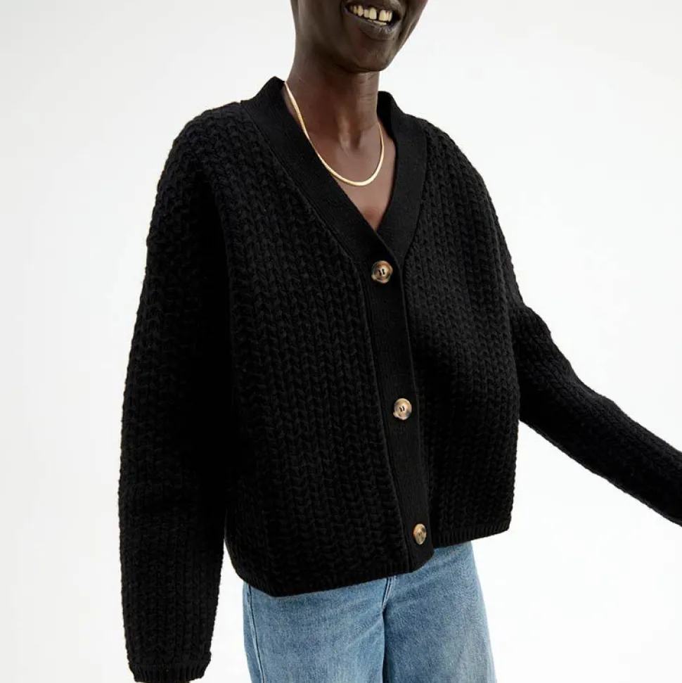Cardigan Med Struktur