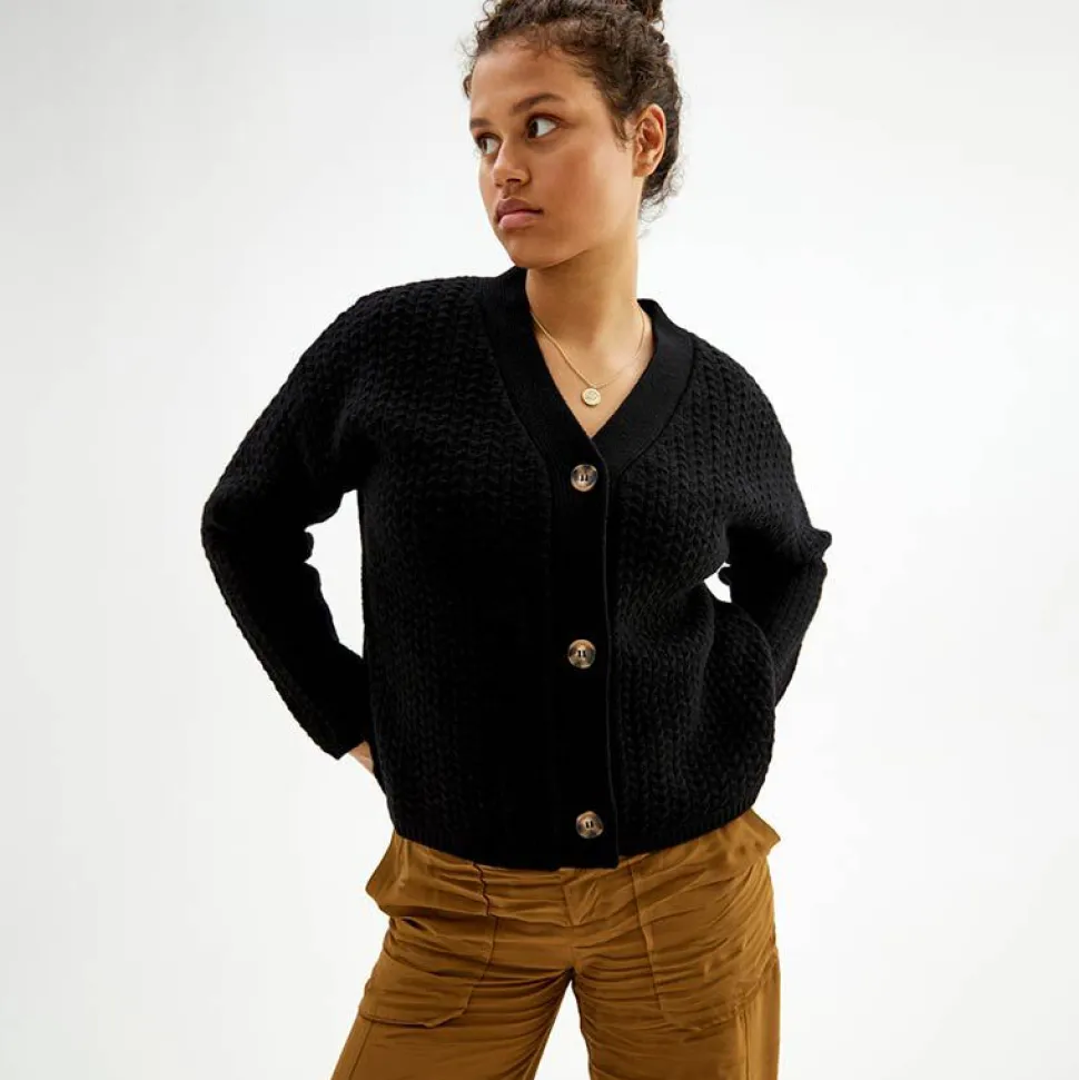 Cardigan Med Struktur
