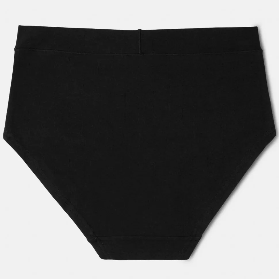 High Waist Truse Bomull, Uten Strammende Strikk