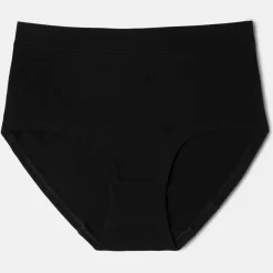 High Waist Truse Bomull, Uten Strammende Strikk