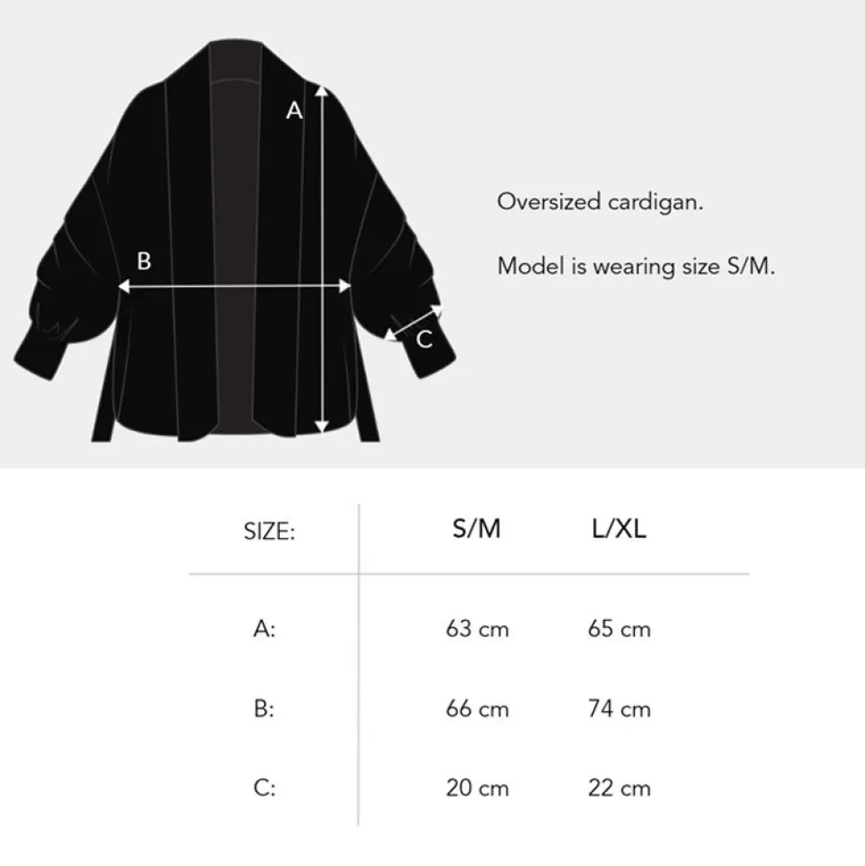 Oversized Cardigan Merinoull