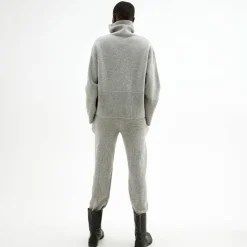 Oversized Høyhalset Strikkegenser