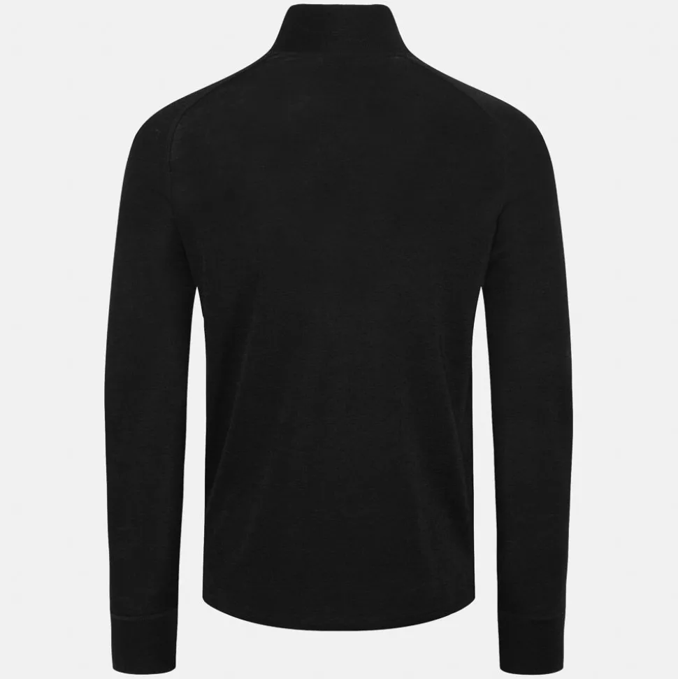 Ulltrøye Herre Merinoull Zip